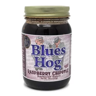 Sos BBQ Blues Hog cu zmeură și chipotle 557g