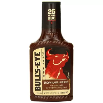 Sos BBQ Bull's Eye cu zahăr brun și hickory 510g