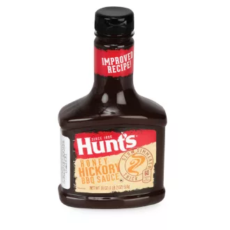 Sos BBQ cu miere și hickory Hunt's 510g