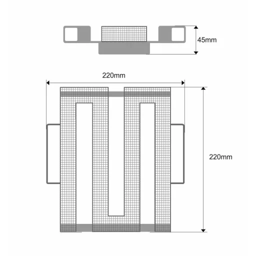Generator de fum Grilldepot 220x220x45mm