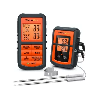 Termometru digital cu 2 sonde ThermoPro TP08C