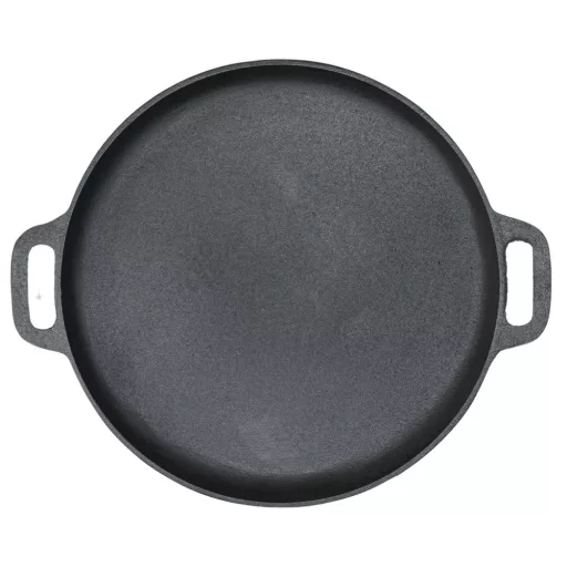 Grilldepot Tigaie pentru pizza din fontă 35 cm