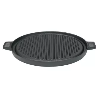 Grilldepot Grătar din fontă, dublu, 35 cm