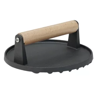   Grilldepot Frigăruie din fontă pentru frăgezirea cărnii / presă pentru carne 17,5 cm