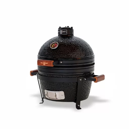 Grilldepot PRO grătar kamado 40 cm + placă deflectoare din piatră
