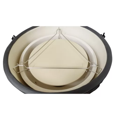 Grilldepot PRO Kamado Grill 66 cm + placă deflectoare din piatră