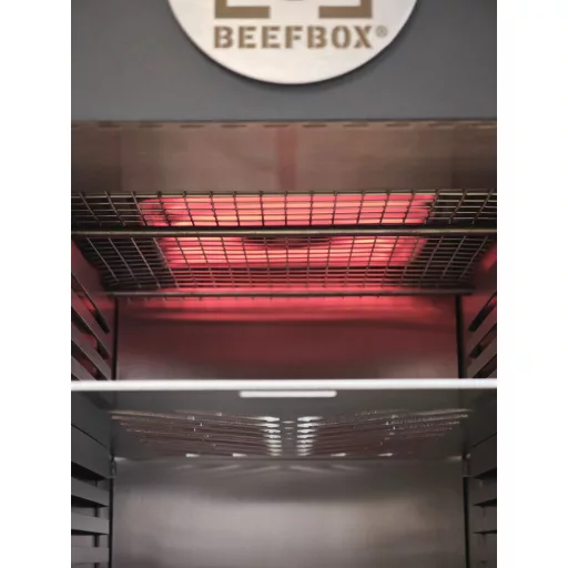 E-Beefbox Cuptor electric pentru fripturi negru 850 °C 1,8 kW