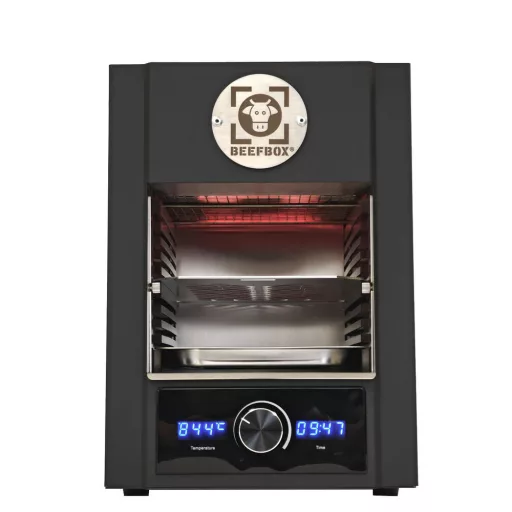 E-Beefbox Cuptor electric pentru fripturi negru 850 °C 1,8 kW