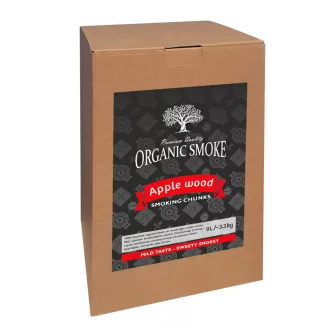   Bețișoare de afumătoare cu aromă organică de lemn de măr - Pachet mare (9L/3,3kg)